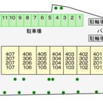 駐車場やバイク置き場も完備☆(周辺)